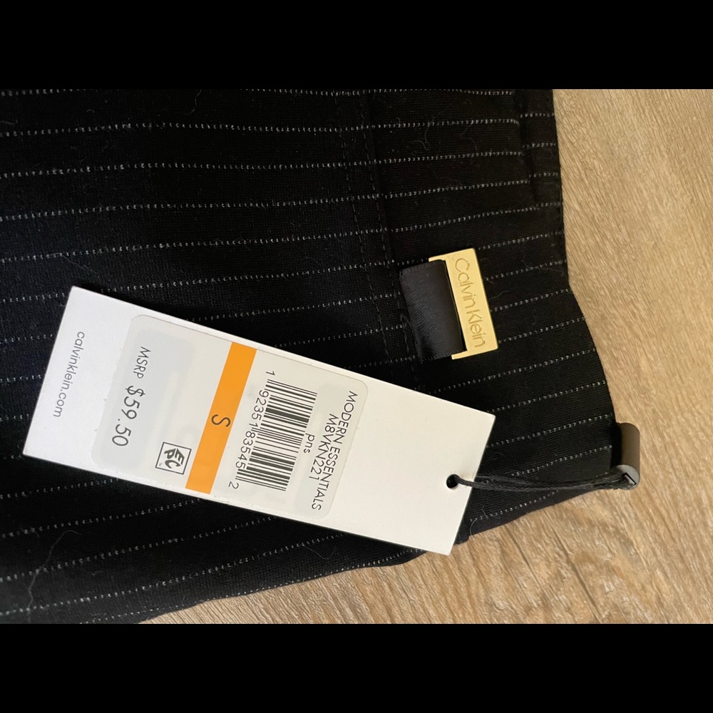 🍍3 For 25🍍Calvin Klein Women's Black Pinstripe Pants